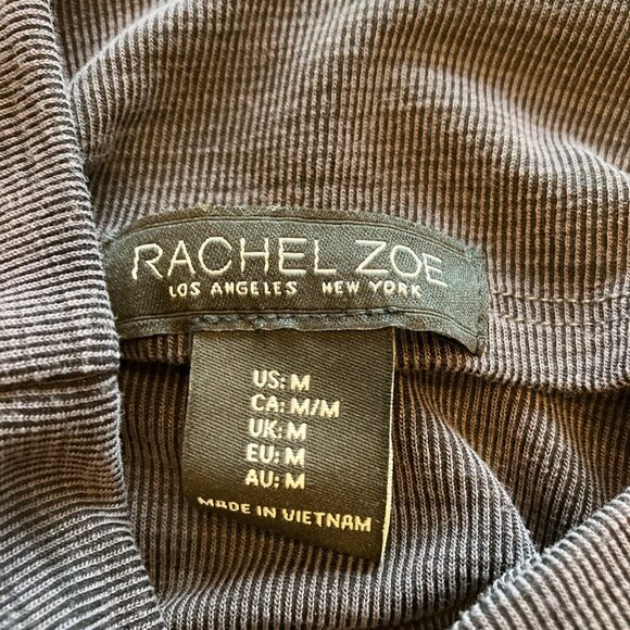 Rachel Zoe medium grey long sleeve mock turtleneck dress - Picture 4 of 5